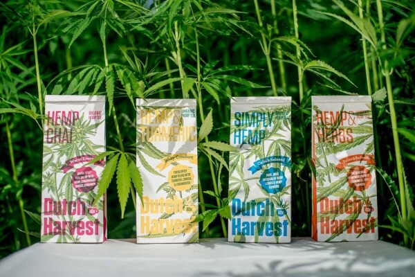 Simply Hemp - Čistý konopný čaj 40 g - Dutch Harvest sypaný čaj