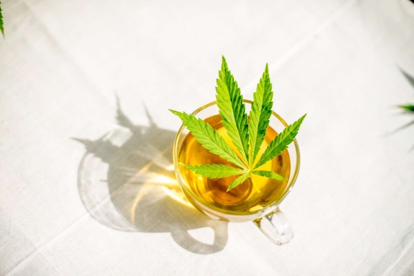 Simply Hemp - Čistý konopný čaj 40 g - Dutch Harvest sypaný čaj