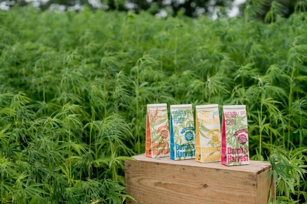 Hemp & Herbs - Konopná a bylinková směs čaj 40 gram - Dutch Harvest sypaný čaj