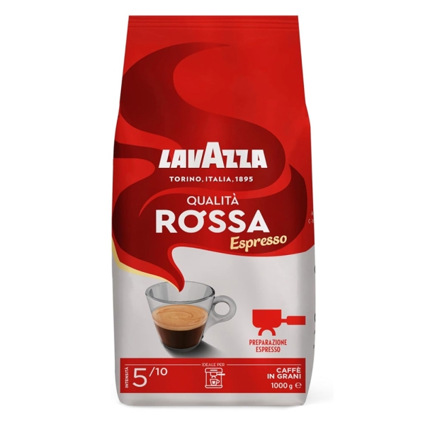 Lavazza Qualita Rossa - kávová zrna - 1 kg