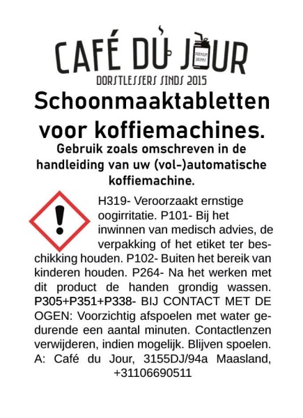 Café du Jour čisticí tableta 1 gram