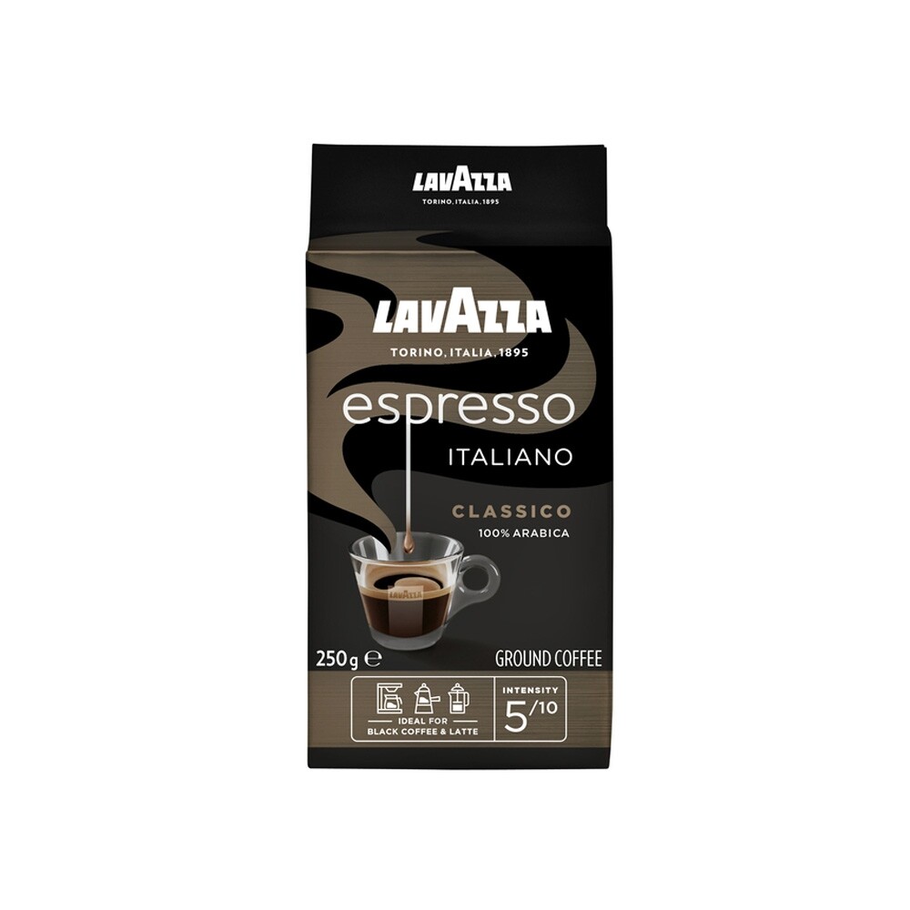 Lavazza Caffe Espresso káva - mletá káva - 250 gramů