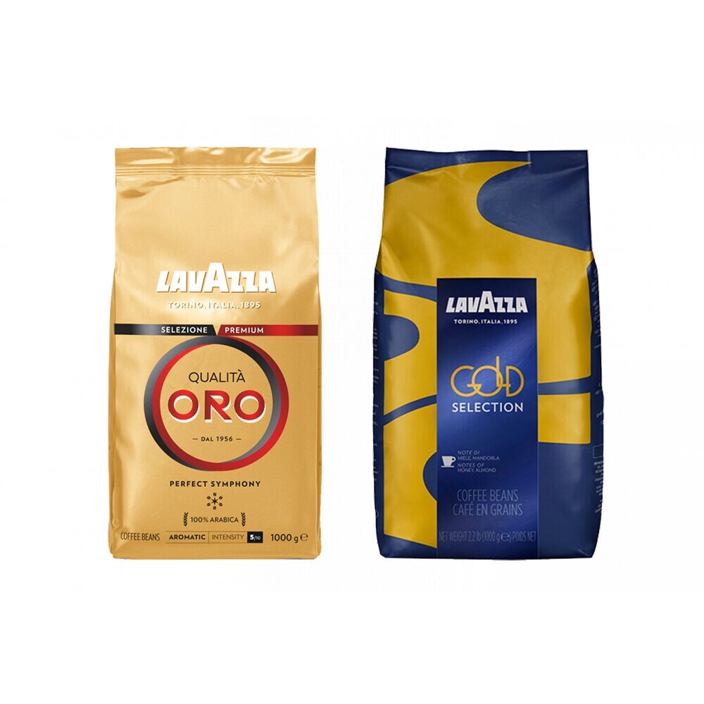 Lavazza Gold ochutnávkový balíček – kávová zrna – 2 x 1 kg