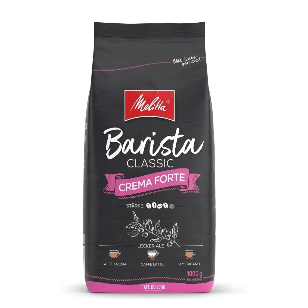 Melitta Barista Classic Crema Forte - kávová zrna - 1 kilo