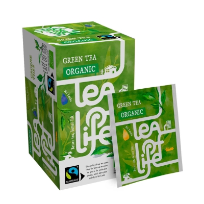 Zelený čaj - Bio & Fairtrade - Tea of Life - 25 sáčků