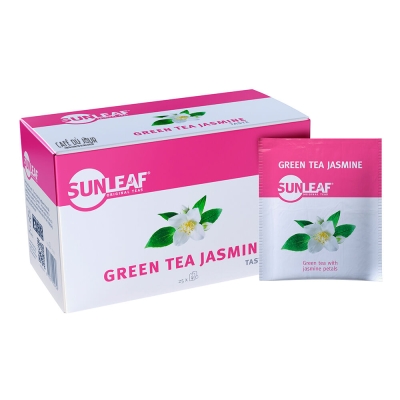 Zelený čaj Jasmín - Sunleaf - 25 sáčků