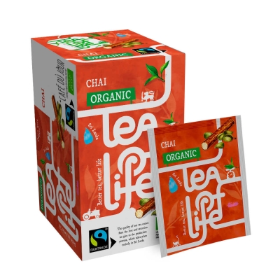 Chai - Bio & Fairtrade - Tea of Life - 25 čajových sáčků