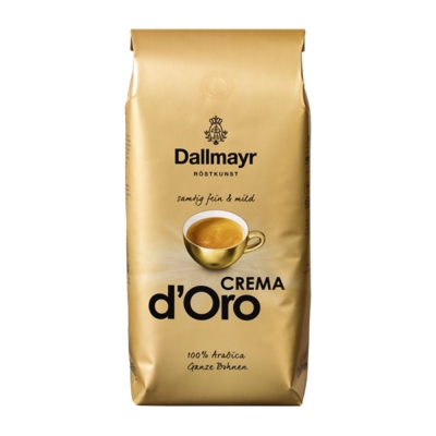 Dallmayr Crema d'Oro jemná & lahodná – kávová zrna – 1 kg