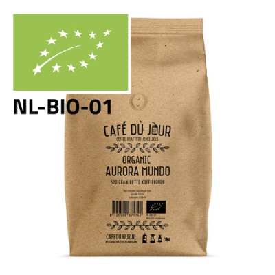 Aurora Mundo – Bio kávová zrna – 500 g