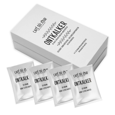 Café du Jour Odvápňovač 4x50 gramů odvápňovací prášek