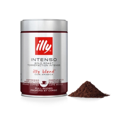 illy Intenso - mletá káva - 250 gramů