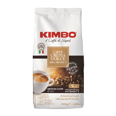 Kimbo Dolce Crema - kávová zrna - 1 kg