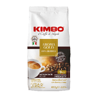 Kimbo Espresso Bar Aroma Gold - kávová zrna - 1 kg