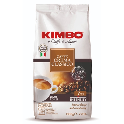 Kimbo Caffé Crema Classico - kávová zrna - 1 kg