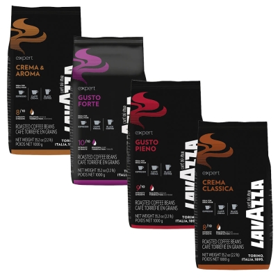 Lavazza Expert (vending) ochutnávkový balíček – kávová zrna – 4 x 1 kg