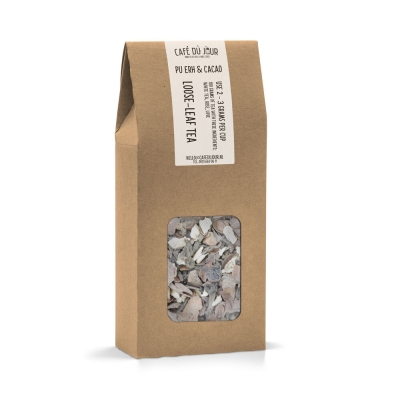Pu Erh & Kakao - Pu-Erh čaj 100 gramů - Café du Jour sypaný čaj
