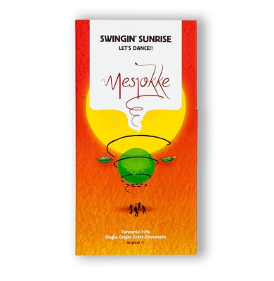 Mesjokke - Swingin’ Sunrise - 72% hořká čokoláda