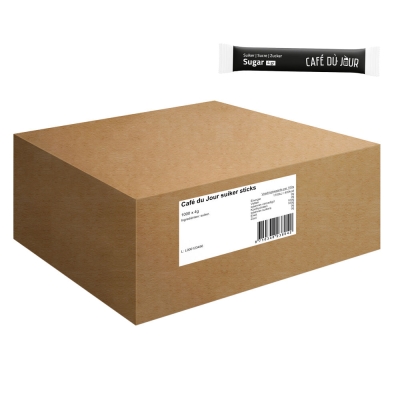 Cukrové tyčinky – 4 gramy cukru na tyčinku – 1000 kusů